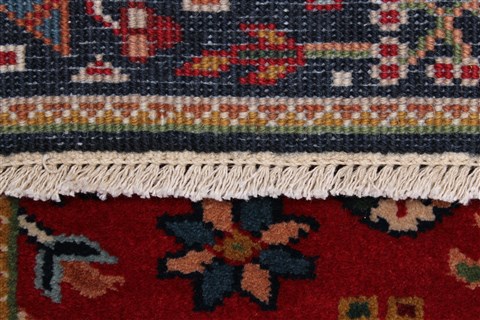 Karajeh Red Runner Hand Knotted 26 X 80 Area Rug 250-24422 Image 11