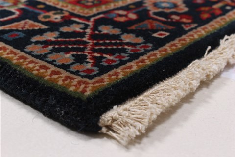 Karajeh Red Runner Hand Knotted 26 X 80 Area Rug 250-24422 Image 5