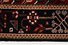 Karajeh Red Runner Hand Knotted 26 X 80  Area Rug 250-24422 Thumb 2