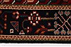 Karajeh Red Runner Hand Knotted 26 X 80 Area Rug 250-24422 Thumb 2