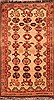 Gabbeh Beige Hand Knotted 40 X 70  Area Rug 100-24427 Thumb 0