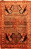 Gabbeh Brown Hand Knotted 52 X 710  Area Rug 100-24429 Thumb 0