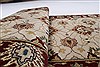 Kashan Beige Runner Hand Knotted 26 X 82  Area Rug 250-24433 Thumb 11