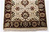 Kashan Beige Runner Hand Knotted 26 X 82  Area Rug 250-24433 Thumb 4