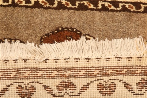 Gabbeh Brown Hand Knotted 37 X 53 Area Rug 100-24435 Image 7
