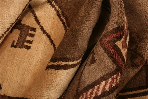 Gabbeh Beige Hand Knotted 36 X 60 Area Rug 100-24442 Image 2