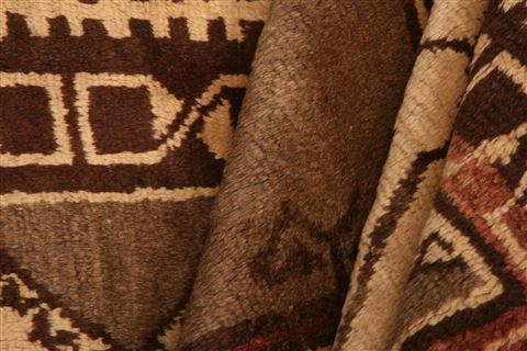 Gabbeh Beige Hand Knotted 36 X 60 Area Rug 100-24442 Image 3