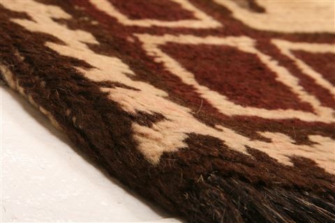 Gabbeh Beige Hand Knotted 36 X 60 Area Rug 100-24442 Image 8