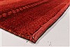 Gabbeh Red Runner Hand Knotted 26 X 79 Area Rug 250-24443 Thumb 6