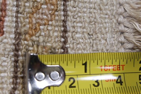 Pishavar Beige Runner Hand Knotted 27 X 80 Area Rug 250-24444 Image 11