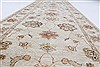 Pishavar Beige Runner Hand Knotted 27 X 80  Area Rug 250-24444 Thumb 2