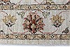 Pishavar Beige Runner Hand Knotted 27 X 80  Area Rug 250-24444 Thumb 3