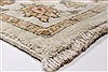 Pishavar Beige Runner Hand Knotted 27 X 80  Area Rug 250-24444 Thumb 6