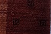 Gabbeh Brown Runner Hand Knotted 27 X 81 Area Rug 250-24447 Thumb 6