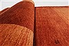 Gabbeh Brown Runner Hand Knotted 27 X 81 Area Rug 250-24447 Thumb 8