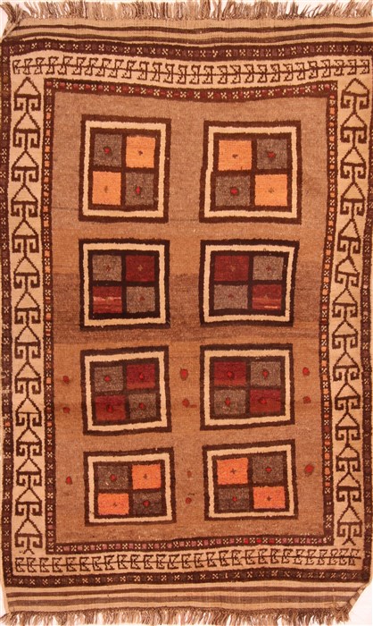 Baluch Brown Hand Knotted 311 X 511  Area Rug 100-24450 Image 0