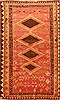 Gabbeh Red Hand Knotted 41 X 610  Area Rug 100-24454 Thumb 0