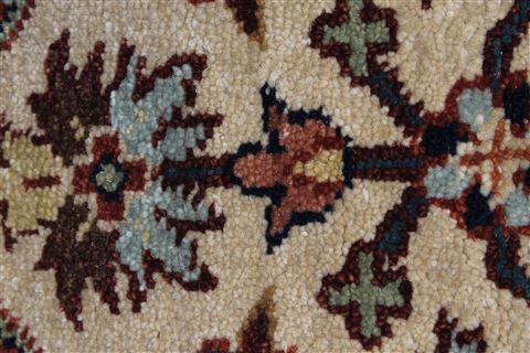 Serapi Beige Runner Hand Knotted 27 X 83 Area Rug 250-24519 Image 11