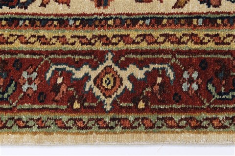 Serapi Beige Runner Hand Knotted 27 X 83 Area Rug 250-24519 Image 3