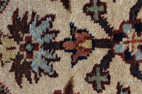 Serapi Beige Runner Hand Knotted 27 X 83 Area Rug 250-24519 Image 7