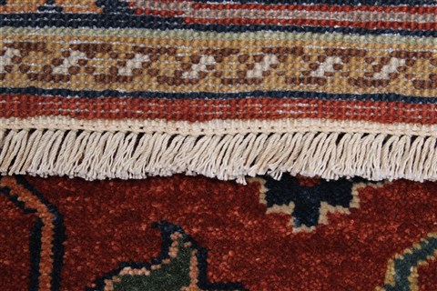 Serapi Brown Runner Hand Knotted 26 X 80 Area Rug 250-24523 Image 13
