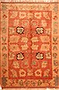 Gabbeh Orange Hand Knotted 47 X 68  Area Rug 100-24529 Thumb 0