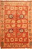 Gabbeh Orange Hand Knotted 47 X 68  Area Rug 100-24529 Thumb 0