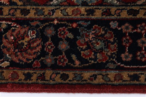 Tabriz Red Runner Hand Knotted 27 X 81 Area Rug 250-24536 Image 2