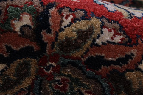 Tabriz Red Runner Hand Knotted 27 X 81 Area Rug 250-24536 Image 8