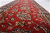 Tabriz Red Runner Hand Knotted 27 X 81 Area Rug 250-24536 Thumb 1
