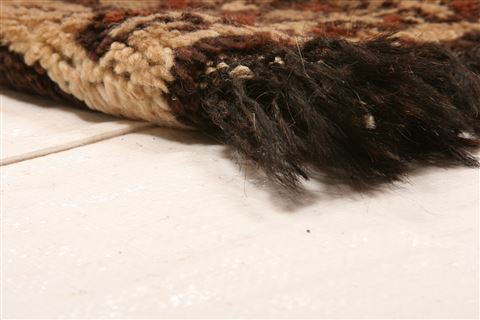 Gabbeh Beige Hand Knotted 39 X 64 Area Rug 100-24539 Image 8