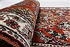 Sarouk Brown Runner Hand Knotted 24 X 82 Area Rug 250-24551 Thumb 10