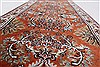 Sarouk Brown Runner Hand Knotted 24 X 82 Area Rug 250-24551 Thumb 1