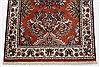 Sarouk Brown Runner Hand Knotted 24 X 82 Area Rug 250-24551 Thumb 4