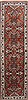 Sarouk Brown Runner Hand Knotted 24 X 82 Area Rug 250-24551 Thumb 0