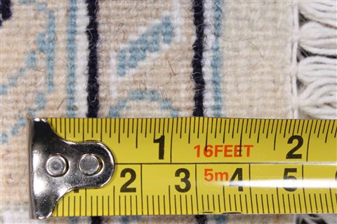 Nain Red Runner Hand Knotted 27 X 84  Area Rug 250-24554 Image 1