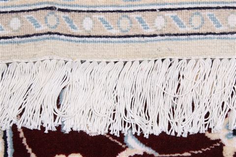 Nain Red Runner Hand Knotted 27 X 84  Area Rug 250-24554 Image 2