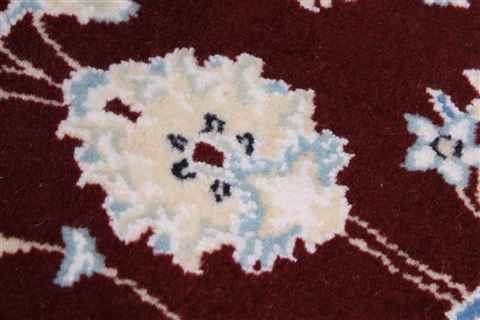 Nain Red Runner Hand Knotted 27 X 84  Area Rug 250-24554 Image 9