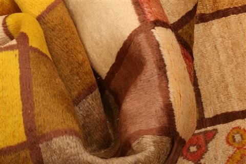 Gabbeh Multicolor Hand Knotted 34 X 58 Area Rug 100-24558 Image 2