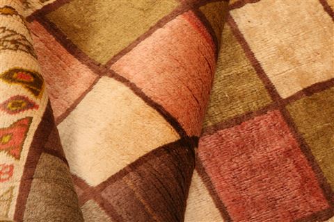 Gabbeh Multicolor Hand Knotted 34 X 58 Area Rug 100-24558 Image 3