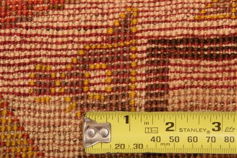 Gabbeh Multicolor Hand Knotted 34 X 58 Area Rug 100-24558 Image 6