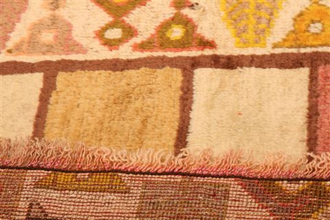 Gabbeh Multicolor Hand Knotted 34 X 58 Area Rug 100-24558 Image 7