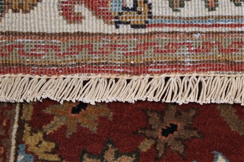 Semnan Brown Runner Hand Knotted 20 X 711 Area Rug 250-24563 Image 11