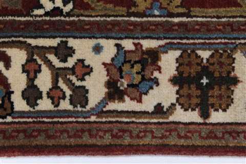 Semnan Brown Runner Hand Knotted 20 X 711 Area Rug 250-24563 Image 2