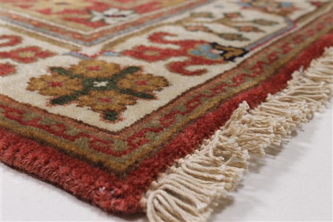 Semnan Brown Runner Hand Knotted 20 X 711 Area Rug 250-24563 Image 5
