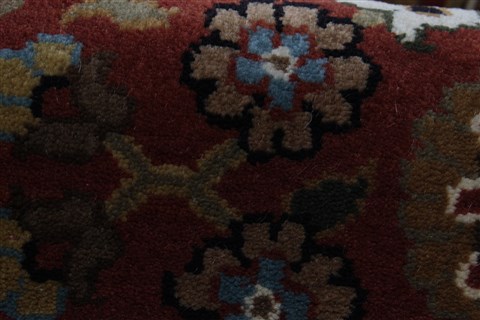 Semnan Brown Runner Hand Knotted 20 X 711 Area Rug 250-24563 Image 7