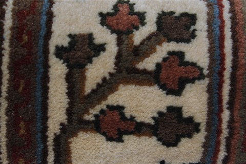 Semnan Brown Runner Hand Knotted 20 X 711 Area Rug 250-24563 Image 8