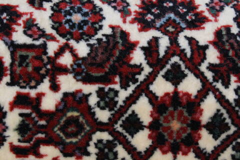 Bidjar Beige Runner Hand Knotted 26 X 68  Area Rug 250-24574 Image 10