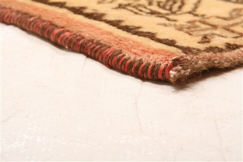 Qashqai Red Hand Knotted 57 X 82 Area Rug 100-24576 Image 2