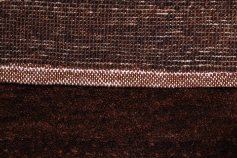 Gabbeh Brown Runner Hand Knotted 26 X 711 Area Rug 250-24583 Image 11